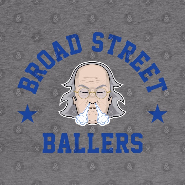 Broad Street Ballers - White by KFig21